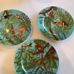 Amen Wardy Armon&Gilmore Victoria Limoges 6 Charger Plates 