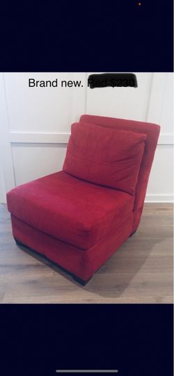 Red modern chair