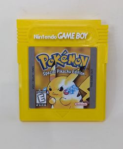 3D Printed Pokemon Game Boy Cartridge  - Yellow
