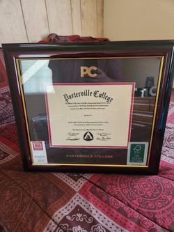 Porterville College Grad Frame