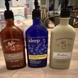 Bath Body Works Lotions - Selling As A Lot of 4