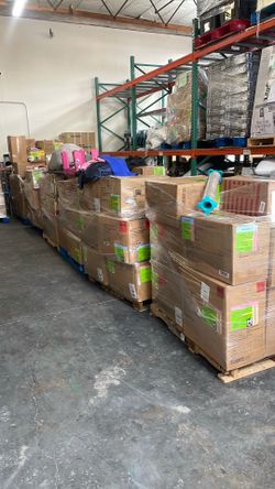 Manifested Sams Club Clothing Pallets