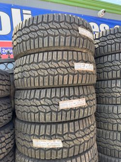 35x12.50r18 Hankoon tires nuevas con 65,000 millas de garantía las 4