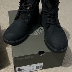 Black Timberland Boots