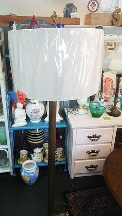Tall Brass Lamp