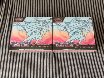 Pokemon Center Chaos Rising ETB