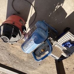 Tile Saw Shop Vac Compressor 