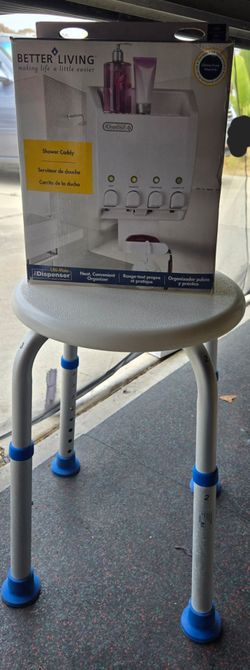 Shower Caddy & Shower Stool