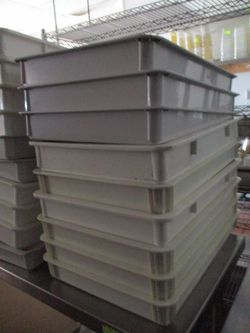 (9) Commercial Dough Proofing Trays
