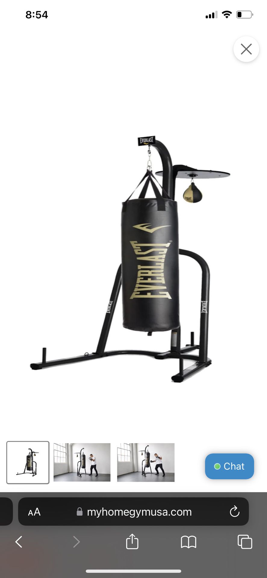 Punch Bag And Speed Bag Stand