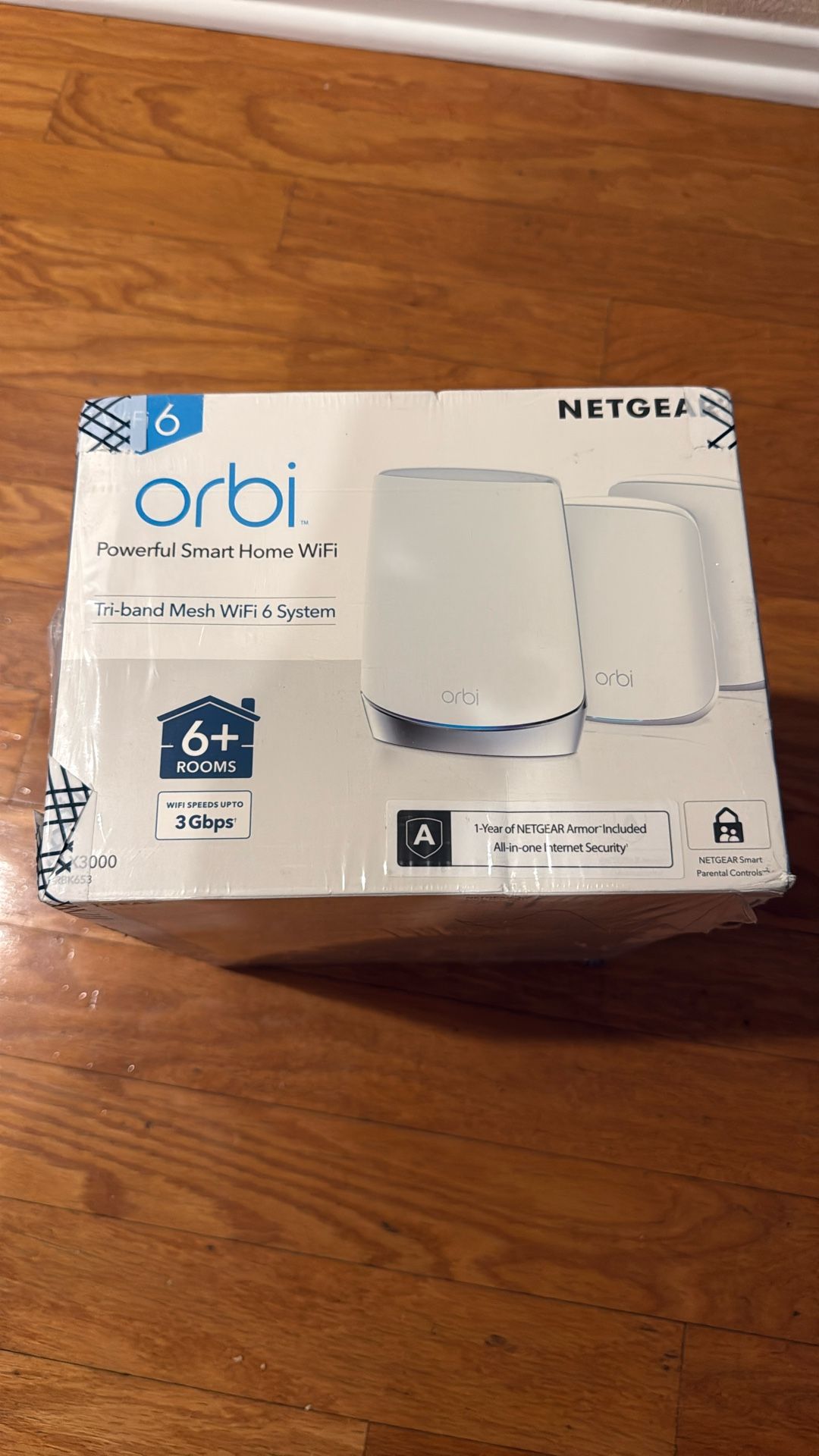 NETGEAR Orbi Whole Home Tri-Band Mesh WiFi 6 System