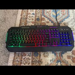 Light Up Colored Keyboard 