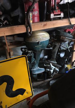 Scott Atwater 7 1/2 hp outboard