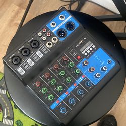 small 3chanel sound mixer