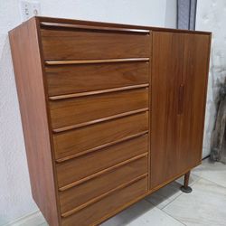 Mid Century Danish Chest Of Drawers
