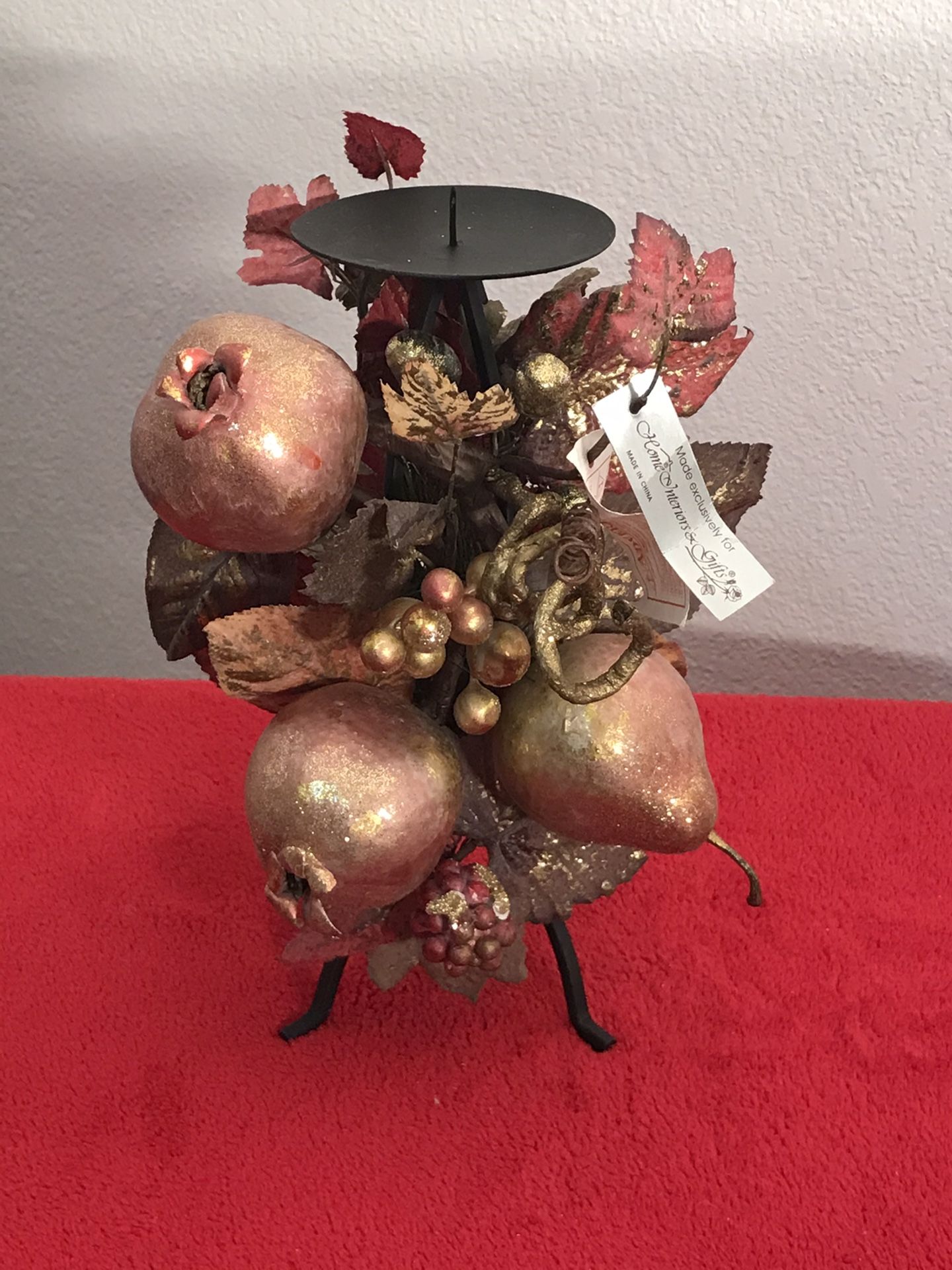 Handmade Elegant Christmas Candle Holder