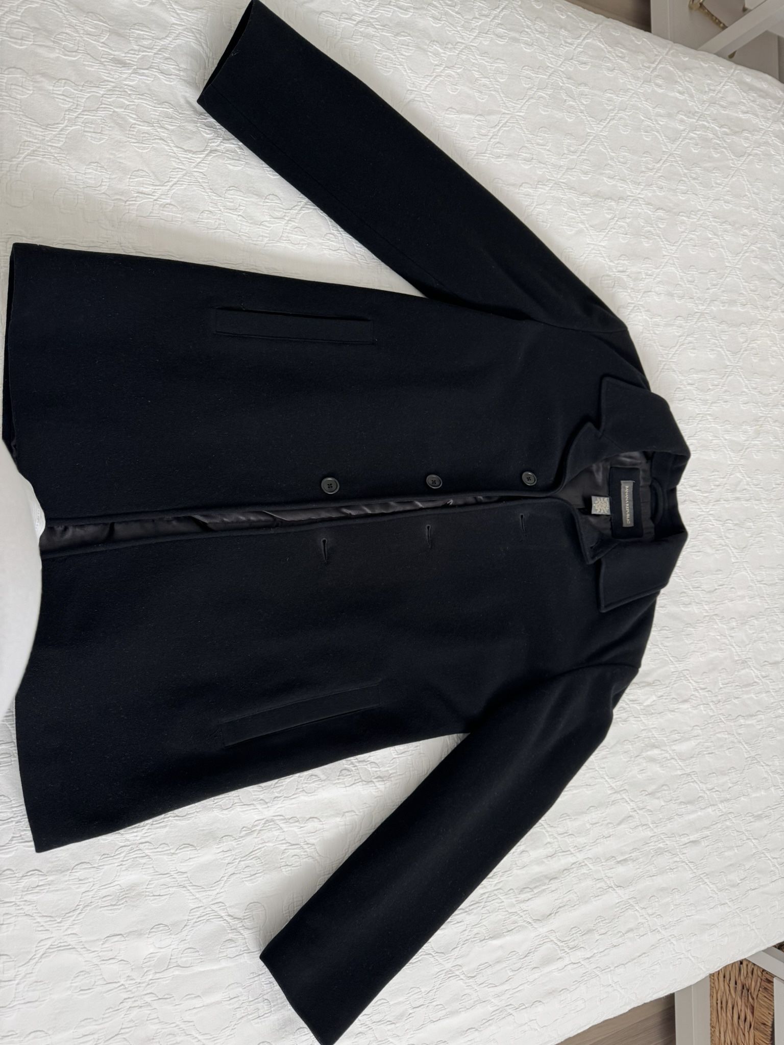 Banana Republic Men’s Black Coat