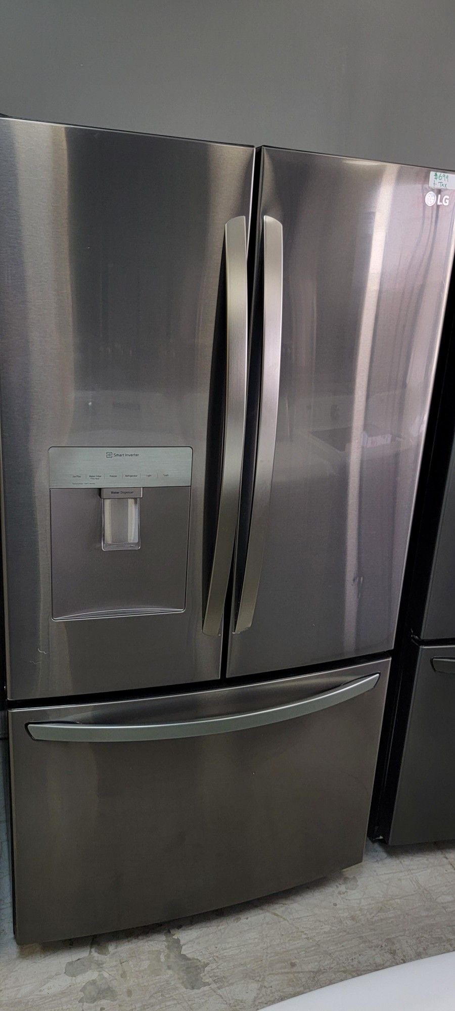 Black-Stainless French Door Cooling And Freezing With Warranty