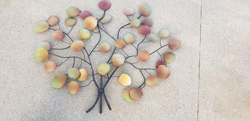 Metallic Tree Wall Hanging