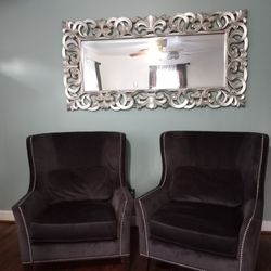 2 armchairs What silver  Lining