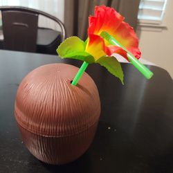 Coconut Party Cups (Hawaii Theme)