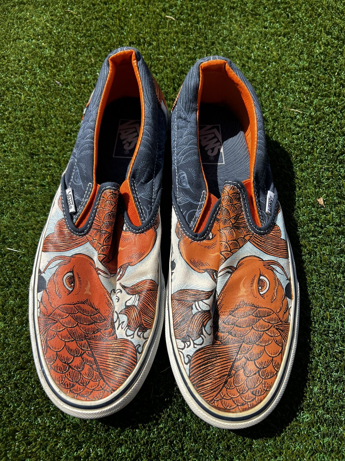 Vans Slip On Koi Fish Limited Edition