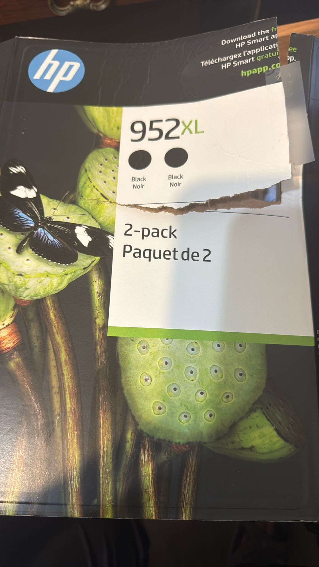 one 952xl hp cartridge Blsck