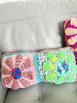 Crochet Decorative Pillow