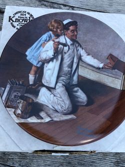 Norman Rockwell Collector Plate