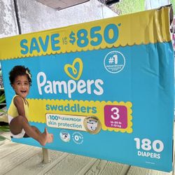 Pampers Swaddle Stage 3 Brand New! 180ct