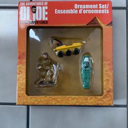 New In Box GI Joe Ornament Set
