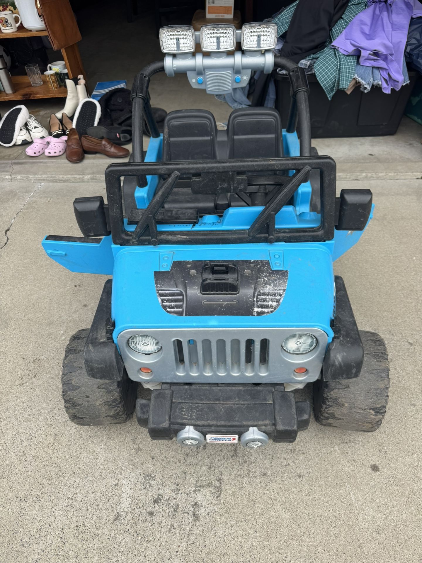 Electric Jeep For kids up to 100lbs.