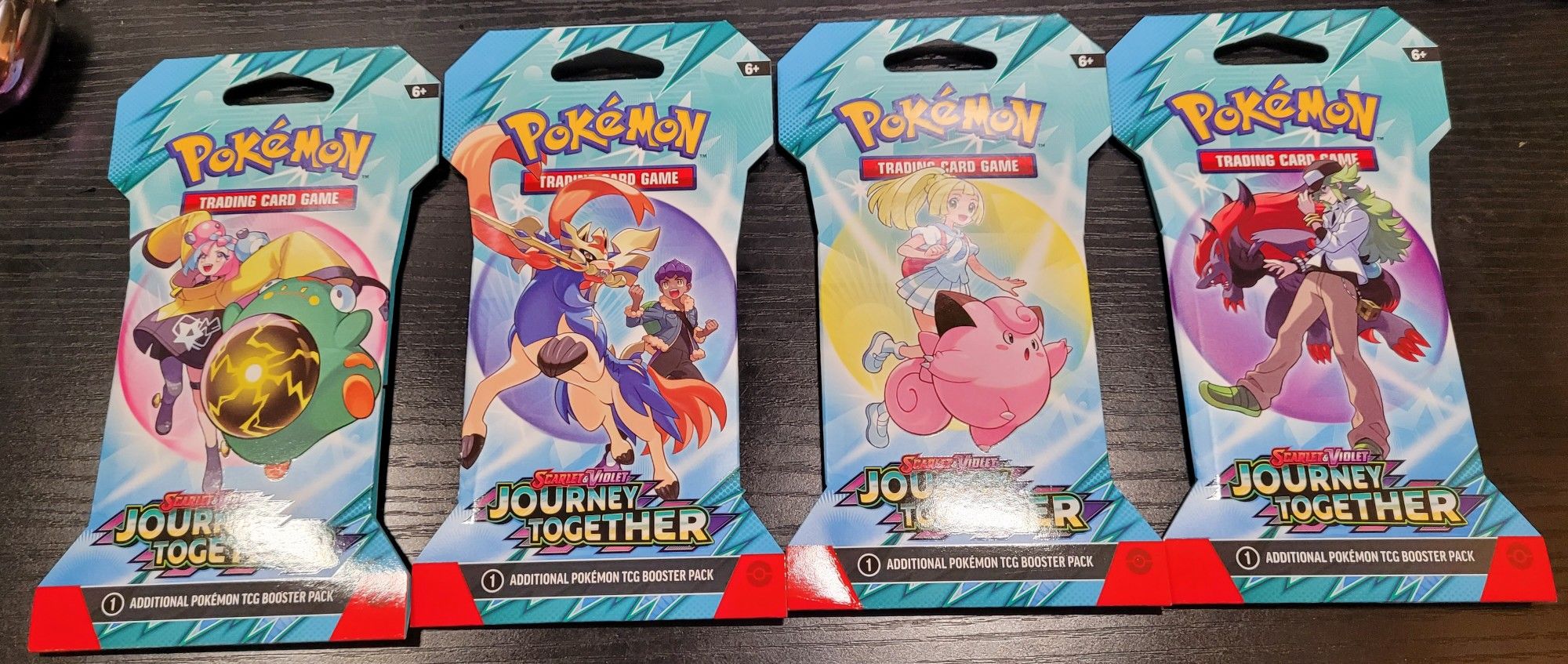 Journey Together Pokemon Art Set ×4 packs