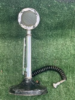 Vintage Astatic D-104 Microphone Used Widely in Radio History by Military, Government and A Classic In Radio For Decades