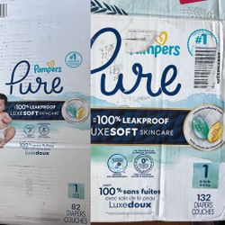 Size 1 Pampers Diapers
