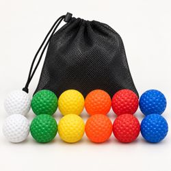 12-Pack Dimpled Baseballs Pitching Machine Balls 9 Inch