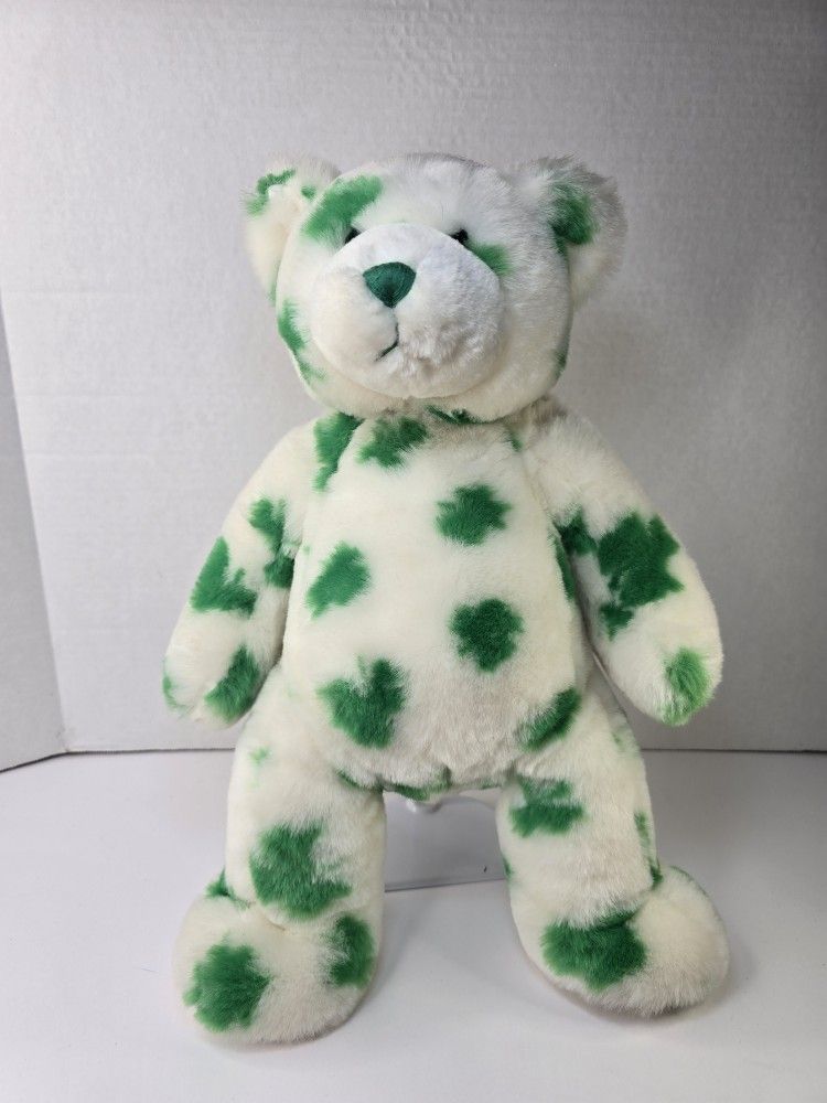 Build A Bear 2003 Beary Limited Edition Lucky Teddy St. Patrick’s Day 16"