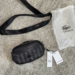 Black Lacoste Shoulder Bag