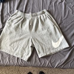 Nike Grey Sweat Shorts 
