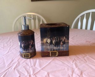 Tissue Box And Lotion Dispenser 