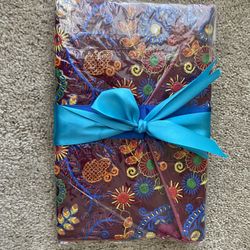 Handmade Embroidered Fabric Clutch