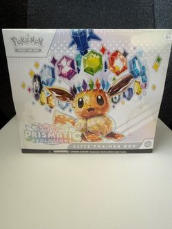 Pokemon Prismatic Evolutions Elite Trainer Box