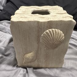 Seashell Tissue Box