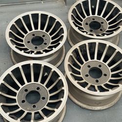 Vintage Turbine Wheels 