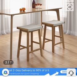 Bar Stools Set Of 2