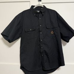 Vintage Bugle Boy Company Button Up Size XL