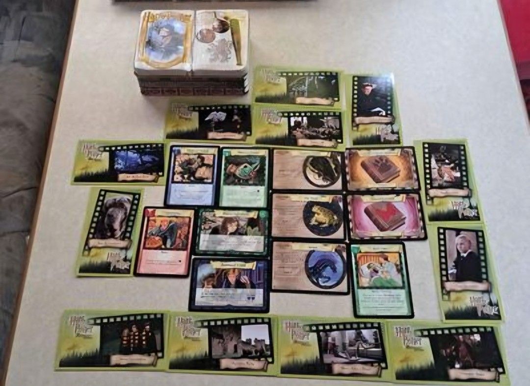 2001 Harry Potter Cards With Collector Tin