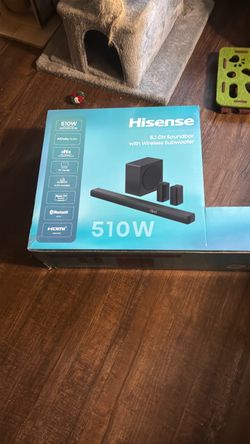 Hisense 5.1 CH Soundbar with Wireless Subwoofer 510W