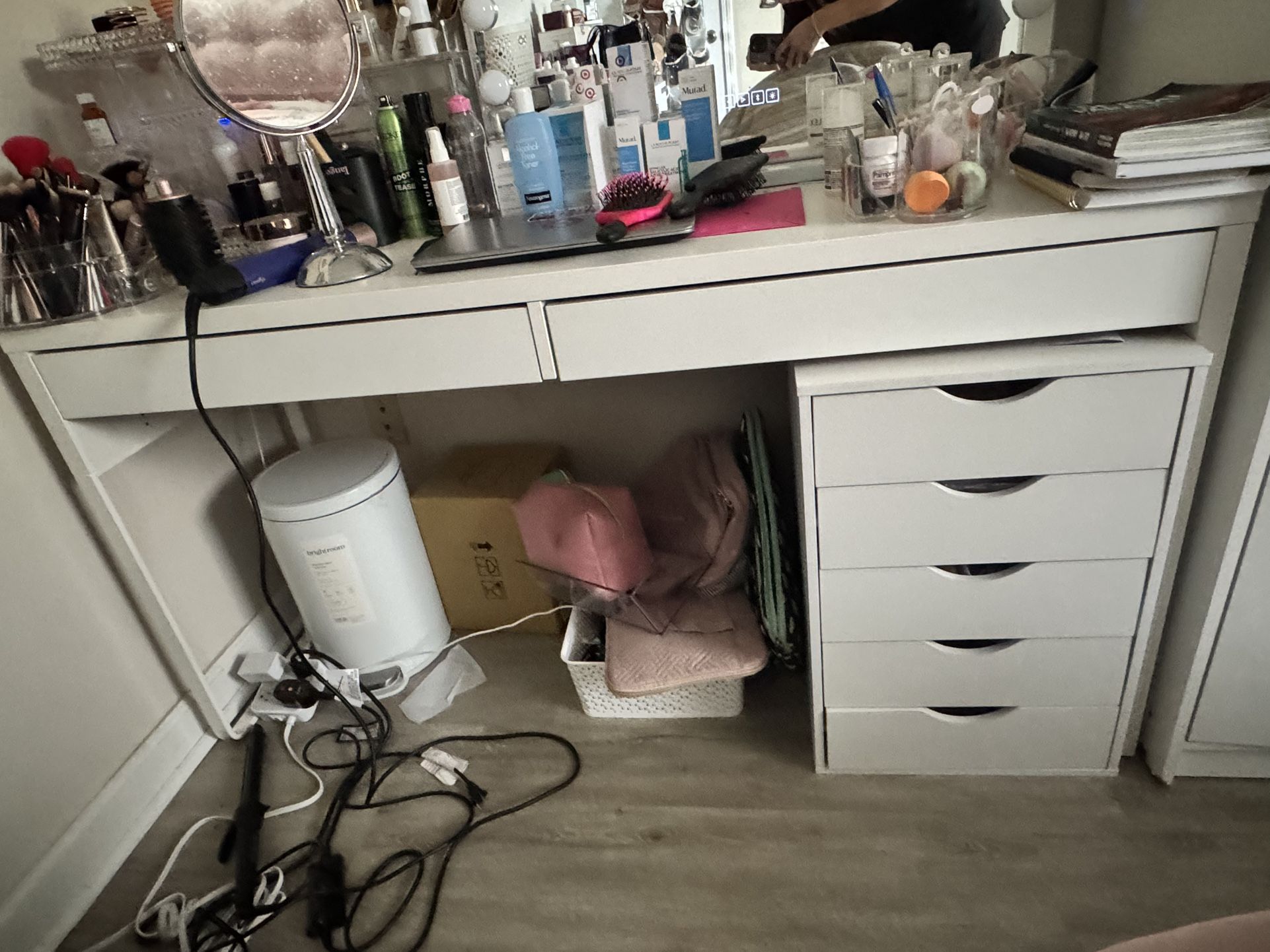 Desk With Two Large Drawers
