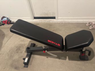 Workout bench. Adjustable